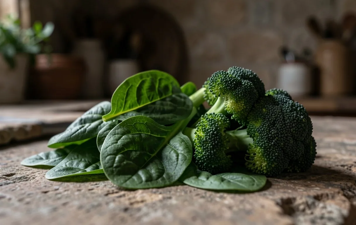 Vegetales de hoja verde